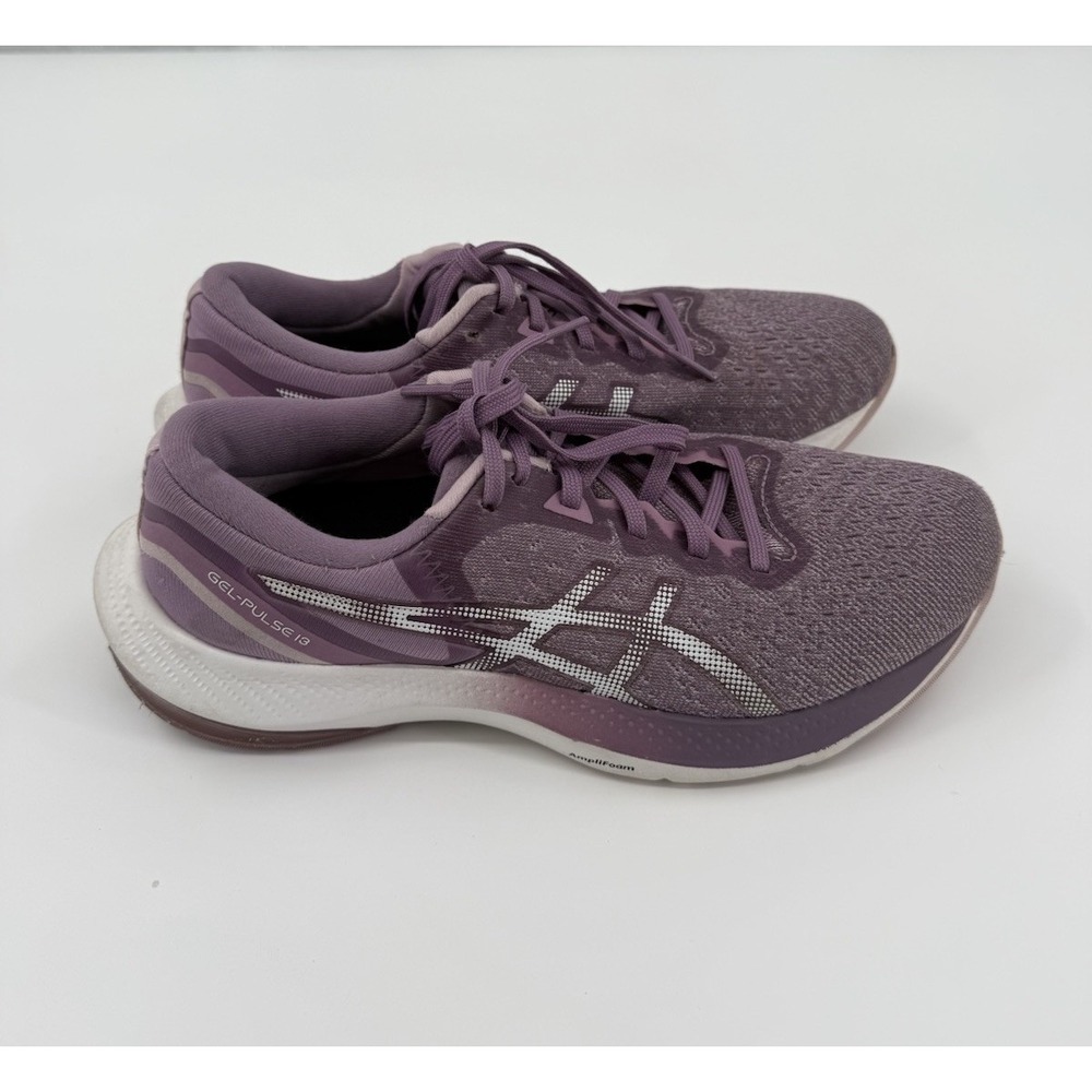 ASICS Running Shoes Womens 8.5 Purple Gel Pulse 13 Sneakers Mesh Athletic Gym